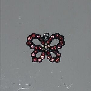 Small Sparkling Butterfly Pendant
